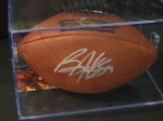 Bo Jackson-Autographed Football-GAI (Oakland Raiders)